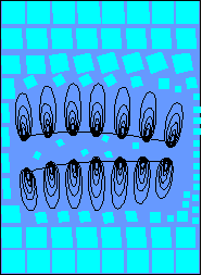 vortex crystal model